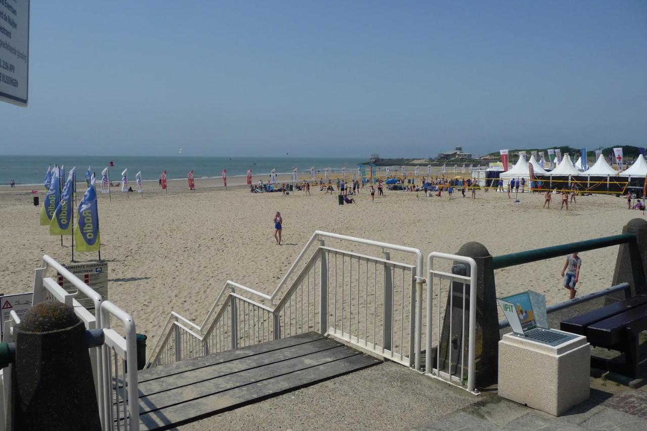 Rijksmonument Havenzicht, Met Zeezicht, Ligging Direct Aan Zee En Centrum Vlissingen Eksteriør billede