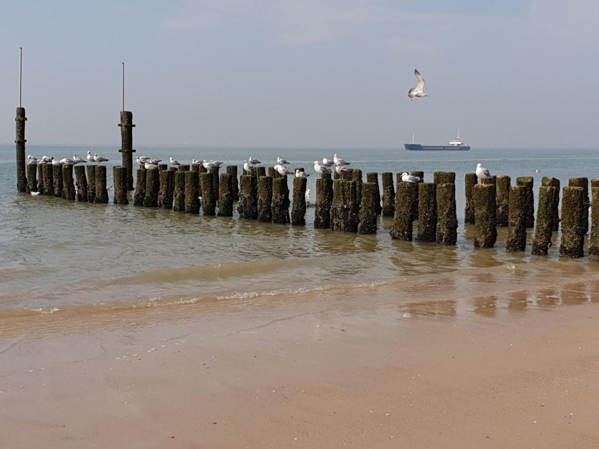 Rijksmonument Havenzicht, Met Zeezicht, Ligging Direct Aan Zee En Centrum Vlissingen Eksteriør billede