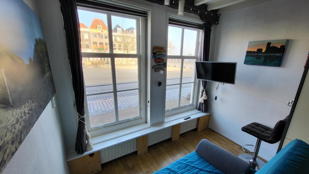 Rijksmonument Havenzicht, Met Zeezicht, Ligging Direct Aan Zee En Centrum Vlissingen Eksteriør billede